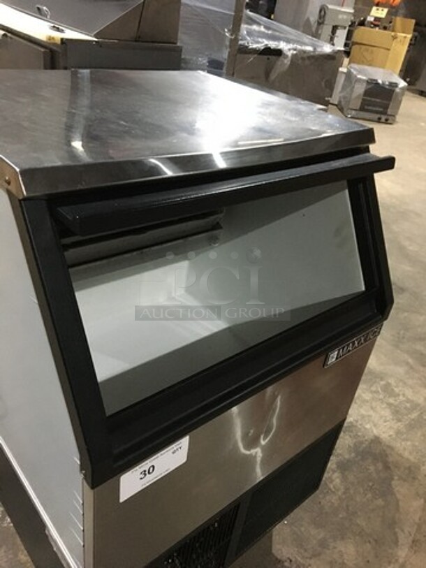 Maxx Ice Commercial Under The Counter Ice Making Machine! All Stainless Steel! Model MIM250 Serial 02500217085! 115V! - Image 5 of 9