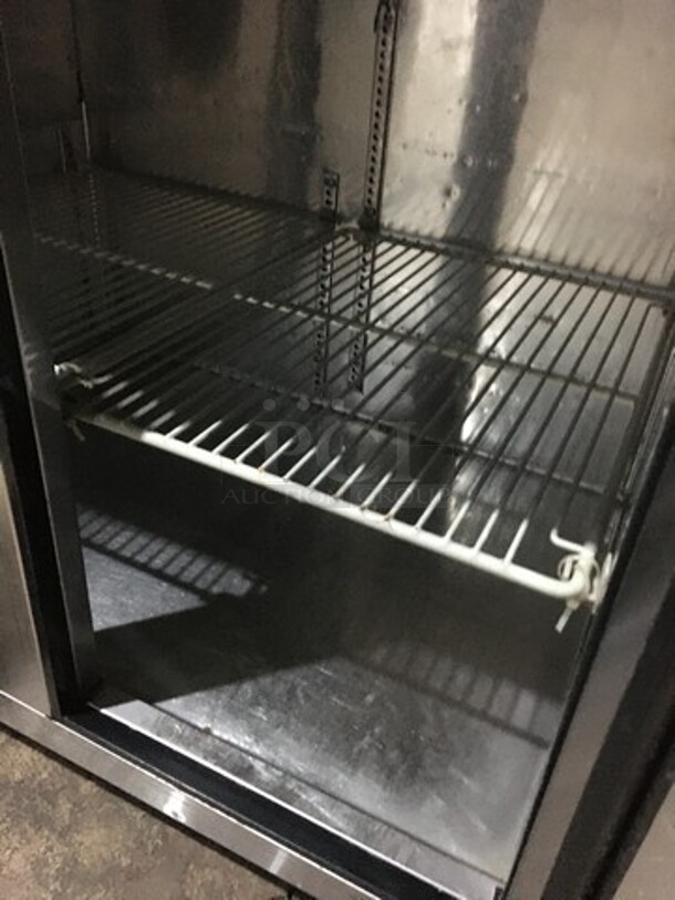 Turbo Air Commercial 2 Door Lowboy/Worktop Cooler! All Stainless Steel! Model JUR48 Serial JU4RA03021! 115V! On Casters! - Image 6 of 10