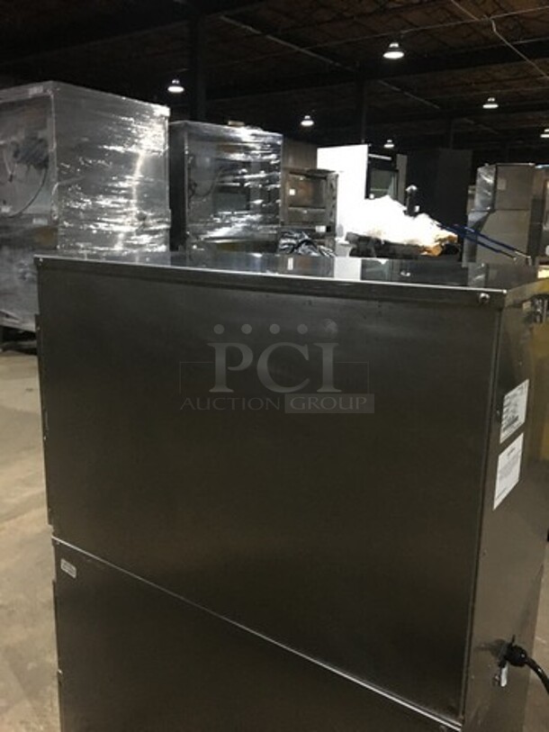 WOW! LATE MODEL 2016! Alto Shaam Commercial Countertop 2 Drawer Food Warmer! All Stainless Steel! Model 5002DN Serial 1719718000! 120V 1Phase! - Image 3 of 9