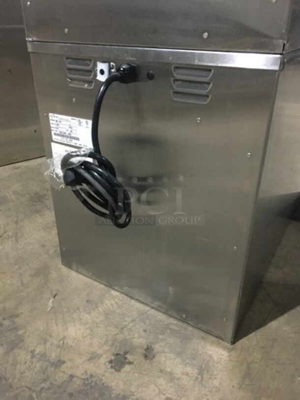 SWEET! LATE MODEL 2015! Alto Shaam Commercial Countertop 2 Drawer Food Warmer! All Stainless Steel! Model 5002DN Serial 1621396000! 120V 1Phase! - Image 3 of 9