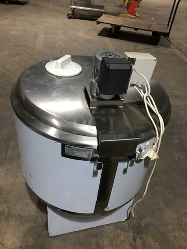 WOW! NEW! NEVER USED! Nieros Pasteurizer Machine! Model BHN01512BI Serial 714630! 110V 1Phase! - Image 4 of 10