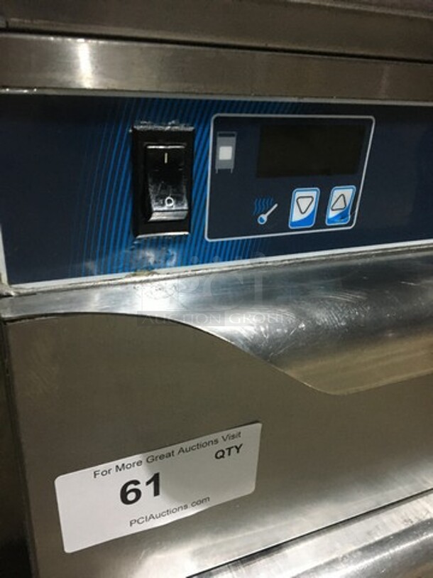 SWEET! LATE MODEL 2015! Alto Shaam Commercial Countertop 2 Drawer Food Warmer! All Stainless Steel! Model 5002DN Serial 1621396000! 120V 1Phase! - Image 8 of 9