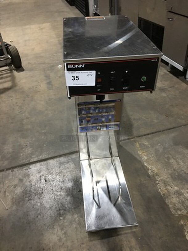Bunn Commercial Countertop Iced Tea Machine! All Stainless Steel! Model IC3 Serial IC00010841! 120/208V 1Phase! - Image 1 of 9