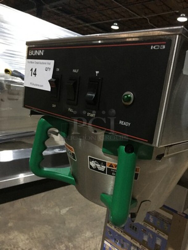Bunn Commercial Countertop Iced Tea Machine! All Stainless Steel! Model IC3! 120/208V 1Phase! - Image 5 of 8