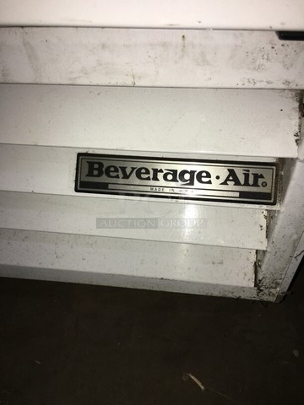 Beverage Air Commercial 3 Door Reach In Cooler Merchandiser! With Poly Coated Racks! Model MT72W Serial 5969807! 115V 1Phase! - Image 8 of 9