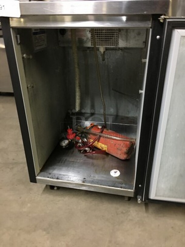 Beverage Air Commercial Refrigerated Single Tap Kegerator! With Beer Tower! With Underneath Storage Space! Model BM23 Serial 4400659! 115V 1Phase! - Image 6 of 9