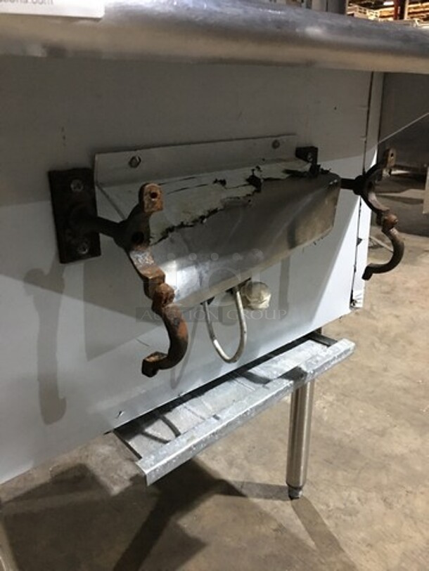 All Stainless Steel Natural Gas Powered Floor Style Single Burner Wok Range! On Legs! - Image 8 of 10