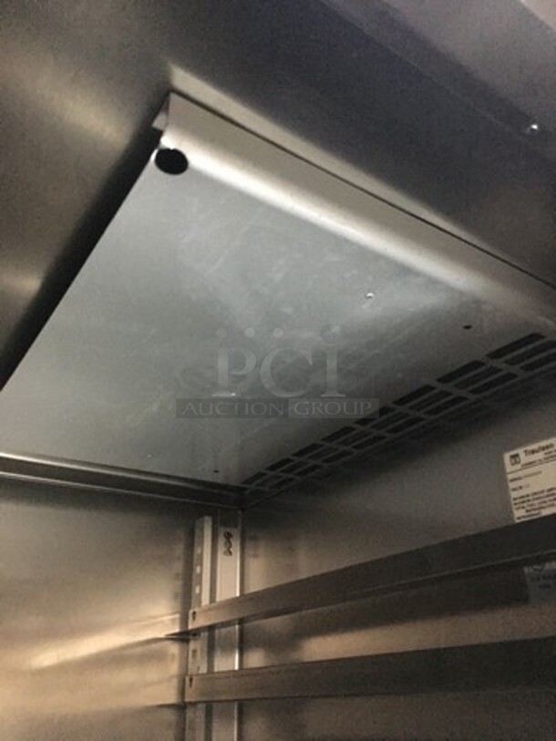 Traulsen Commercial Reach In Refrigerator! With 2 Half Doors! All Stainless Steel! Model RHT132WREHHS Serial 300660d96! 115V 1Phase! On Casters! - Image 7 of 10