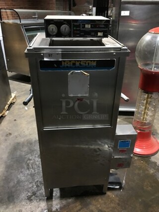 Jackson Commercial Pass Through Dishwasher! All Stainless Steel! Model 150B! 208V 1 Phase! On Legs!