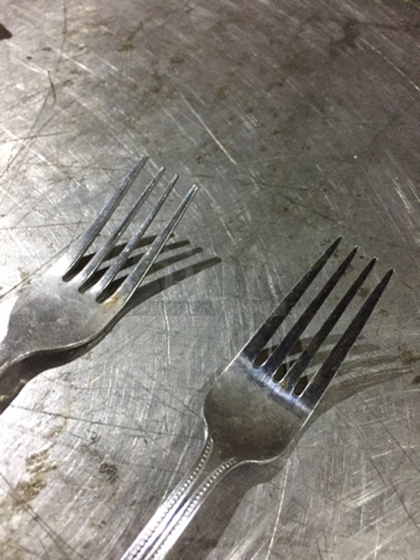 All Stainless Steel Forks! 2 X Your Bid! - Image 2 of 4