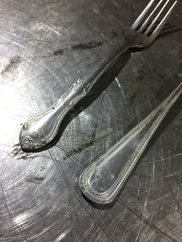 All Stainless Steel Forks! 2 X Your Bid! - Image 3 of 4
