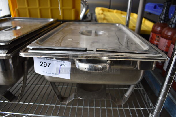 Stainless Steel Chafing Dish w/ Drop In and Lid. 25x14x10