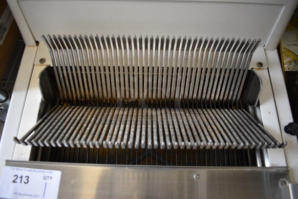 GREAT! Berkel Model MB 3/8 Metal Commercial Countertop Bread Loaf Slicer. 115 Volts, 1 Phase. 24x26x22. Tested and Working! - Image 3 of 6