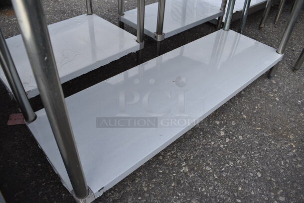 BRAND NEW SCRATCH AND DENT! Stainless Steel Commercial Table w/ Undershelf. 60x24x34 - Image 3 of 4
