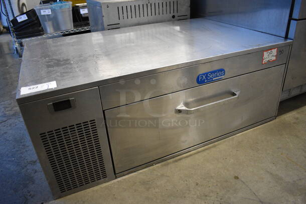 SWEET! Randell FX Series Stainless Steel Commercial Single Drawer Chef Base. 43x28x17. Tested and Does Not Power On