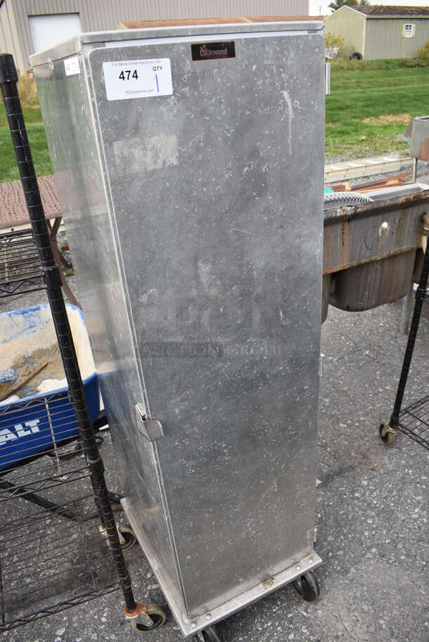 Lockwood Metal Commercial Enclosed Pan Transport Rack on Commercial Casters. 18x21.5x59.5 - Image 2 of 4