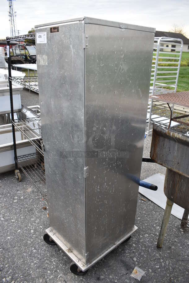 Lockwood Metal Commercial Enclosed Pan Transport Rack on Commercial Casters. 18x21.5x59.5 - Image 4 of 4