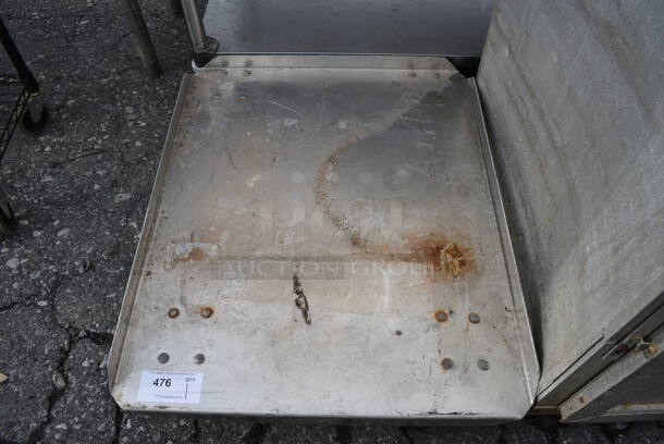 Metal Dolly on Commercial Casters. 27x33x8 - Image 1 of 3