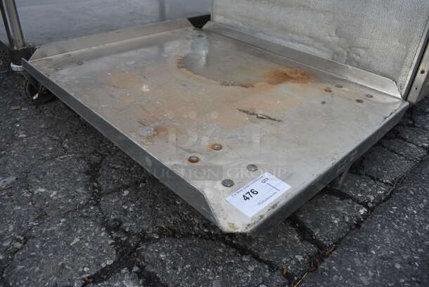 Metal Dolly on Commercial Casters. 27x33x8 - Image 2 of 3