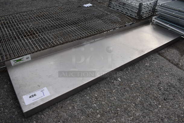 Regency Stainless Steel Shelf. 48x12x3