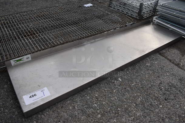 Regency Stainless Steel Shelf. 48x12x3 - Image 1 of 2