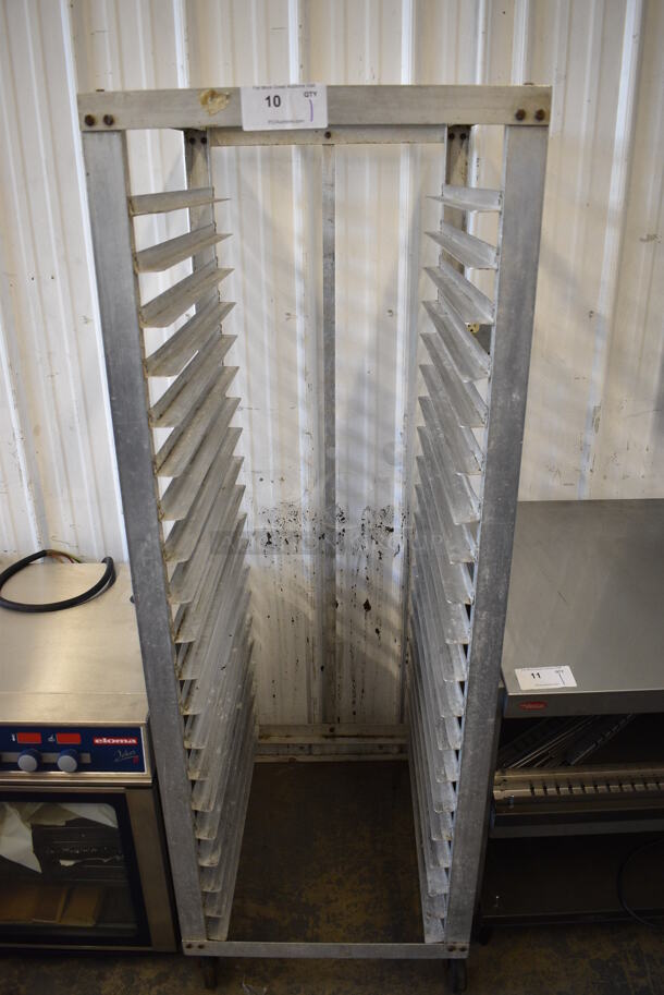 Metal Commercial Pan Transport Rack on Commercial Casters. 22.5x26x65.5 - Image 1 of 3