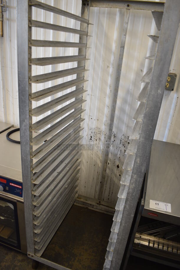 Metal Commercial Pan Transport Rack on Commercial Casters. 22.5x26x65.5 - Image 3 of 3