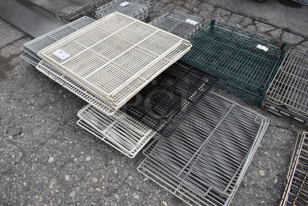 ALL ONE MONEY! Lot of Various Poly Racks! Includes 22x24 - Image 4 of 4