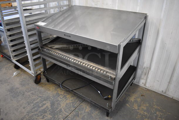 NICE! Hatco Stainless Steel Commercial Countertop Electric Powered 2 Tier Warming Display Rack Merchandiser. 36x25x32.5. Cannot Test Due To Plug Style - Image 2 of 6