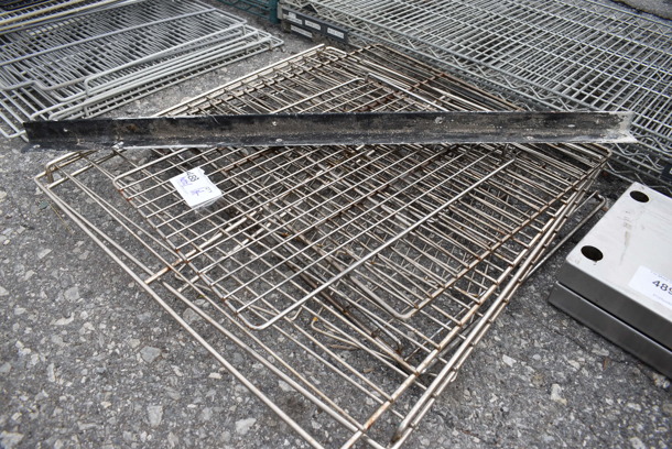 ALL ONE MONEY! Lot of Various Metal Racks and Pieces! Includes 26x28 - Image 3 of 3
