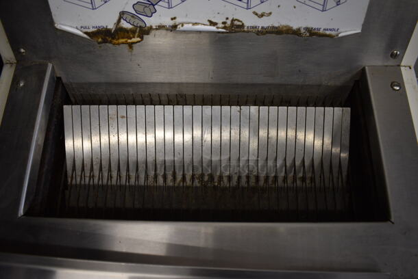 SWEET! Oliver Model 711 Metal Commercial Countertop Bread Loaf Slicer. 115 Volts, 1 Phase. 26x29x22. Tested and Working! - Image 6 of 7
