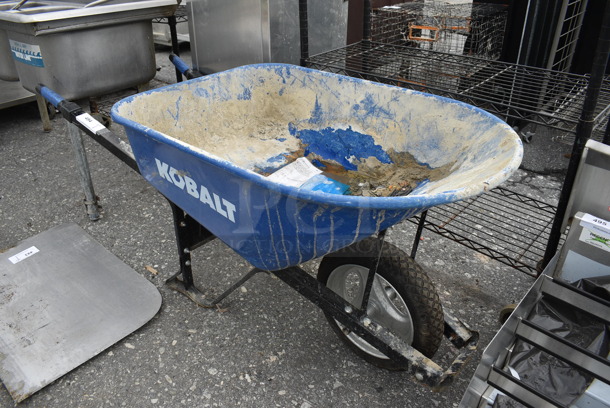Kobalt Black and Blue Wheelbarrow. 59x25x26 - Image 3 of 3