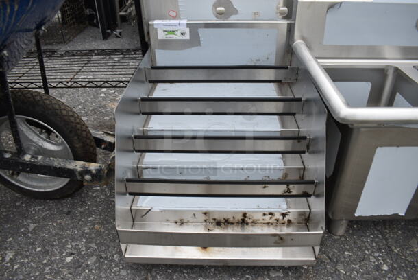 BRAND NEW SCRATCH AND DENT! Regency Stainless Steel Commercial Bottle Merchandiser. Does Not Come w/ Legs. 18x23x19.5 - Image 2 of 3