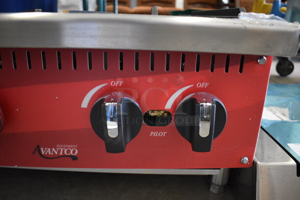 BRAND NEW SCRATCH AND DENT! Avantco Model ATHP-24-4Stainless Steel Commercial Countertop Natural Gas Powered 4 Burner Range. 100,000 BTU. 24x27.5x13 - Image 3 of 7