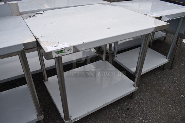 BRAND NEW SCRATCH AND DENT! Regency Stainless Steel Commercial Table w/ Undershelf. 36x30x34 - Image 2 of 3