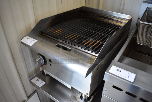 WOW! APW Wyott Stainless Steel Commercial Countertop Gas Powered Charbroiler Grill. 18x25x15.5 - Image 2 of 5