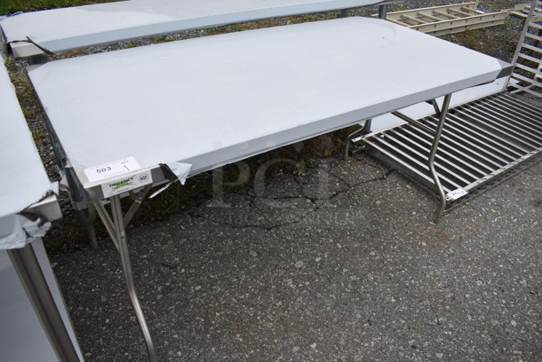 BRAND NEW SCRATCH AND DENT! Regency Stainless Steel Commercial Table. 60x30x31