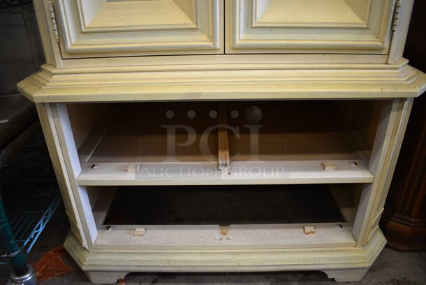 2 Door Dresser w/ 3 Interior Drawers. 38x22x75 - Image 4 of 5