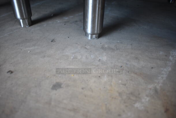 NICE! Pitco Frialator Stainless Steel Commercial Floor Style Natural Gas Powered Deep Fat Fryer w/ 2 Metal Fry Baskets. 90.000 BTU. 15.5x30x47 - Image 7 of 7