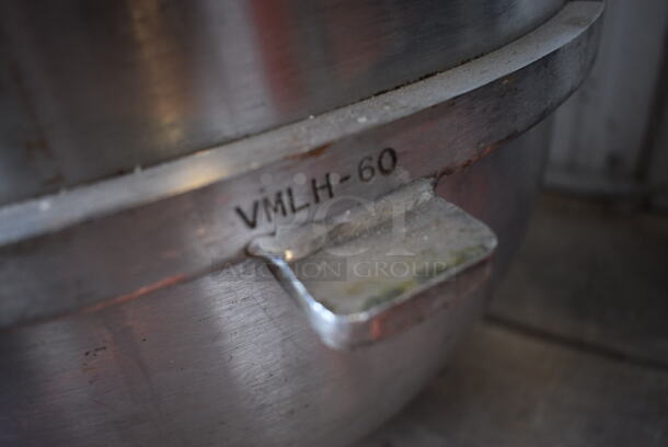 Hobart VMLH-60 Stainless Steel Commercial 60 Quart Mixing Bowl. 23x19x17 - Image 4 of 4