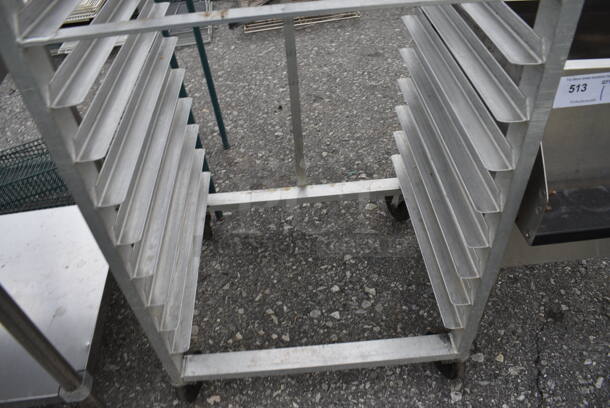 Metal Commercial Pan Transport Rack on Commercial Casters. 26x23.5x67.5 - Image 3 of 3