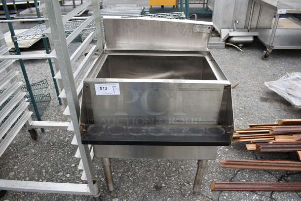 Stainless Steel Commercial Ice Bin w/ Speedwell. 24x26x36 - Image 1 of 4