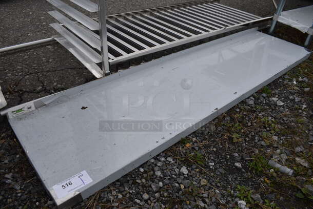 BRAND NEW SCRATCH AND DENT! Regency Stainless Steel Commercial Shelf. 72x18x3