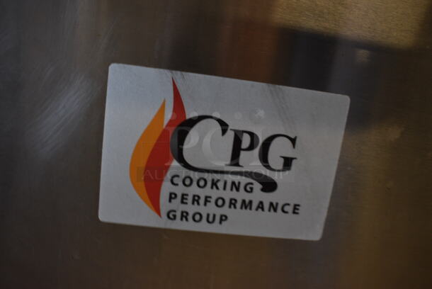 AWESOME! CPG Stainless Steel Commercial Gas Powered 6 Burner Range w/ Right Side Flat Top Griddle, 2 Lower Ovens and Stainless Steel Overshelf. 60x34x57 - Image 9 of 9