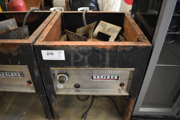NICE! Garland Metal Commercial Gas Powered Single Burner Stock Pot Range. 20x20x23.5 - Image 1 of 3