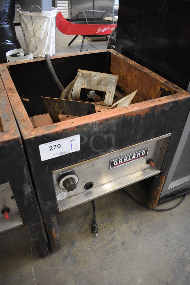NICE! Garland Metal Commercial Gas Powered Single Burner Stock Pot Range. 20x20x23.5 - Image 3 of 3