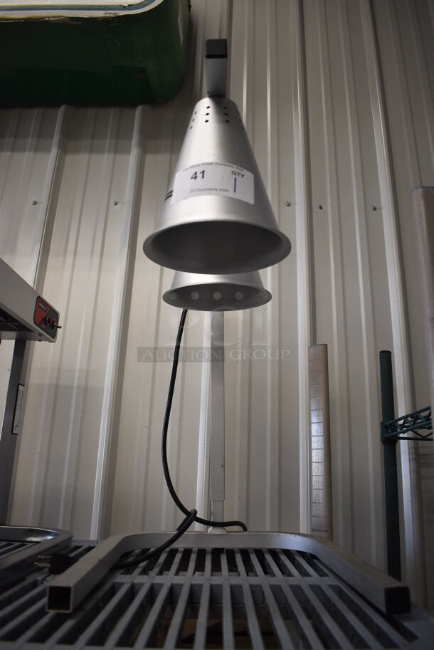 Avantco Metal Commercial Countertop 2 Head Warming Lamp. 14x21x23. Tested and Working! - Image 2 of 4