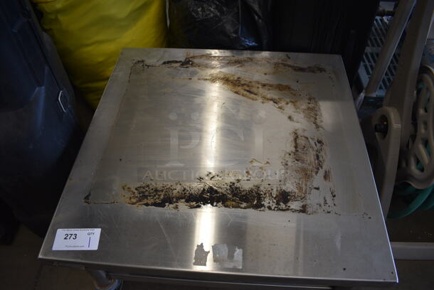 Stainless Steel Commercial Equipment Stand w/ Undershelf on Commercial Casters. 30x30x17.5 - Image 3 of 4