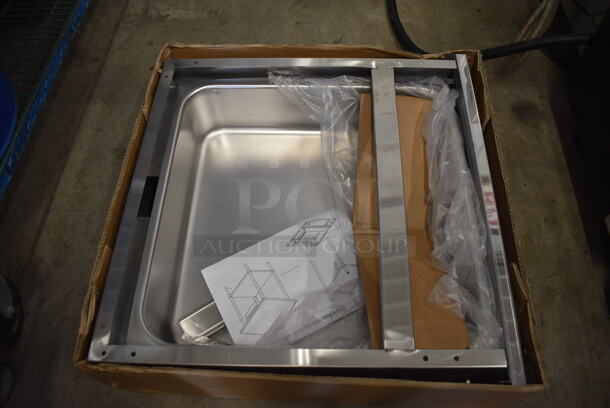 BRAND NEW IN BOX! Regency 600DR2020 Stainless Steel Commercial Drawer. 25x24x7