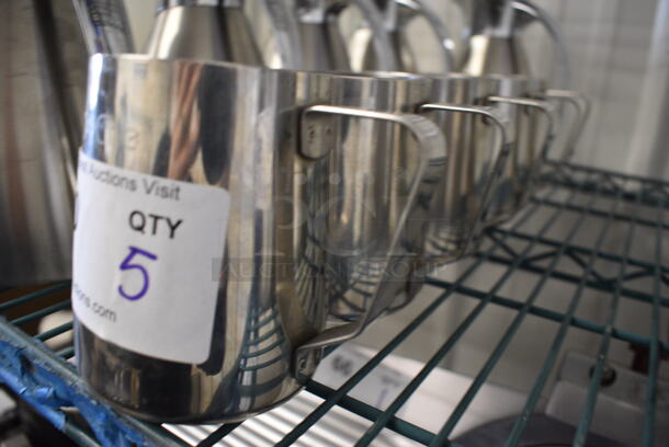 5 Metal Pitchers. 5x3.5x4. 5 Times Your Bid! - Image 3 of 3
